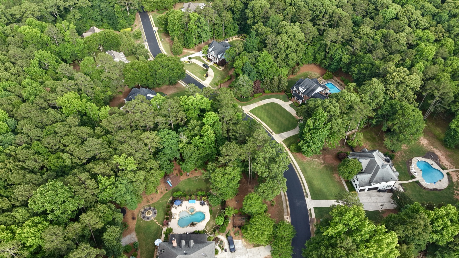 Luxury homes with pools